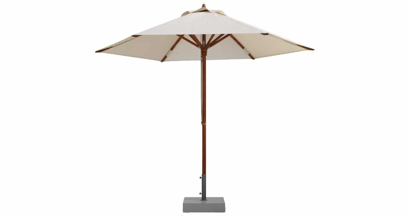 All Seasons Teakwood umbrella