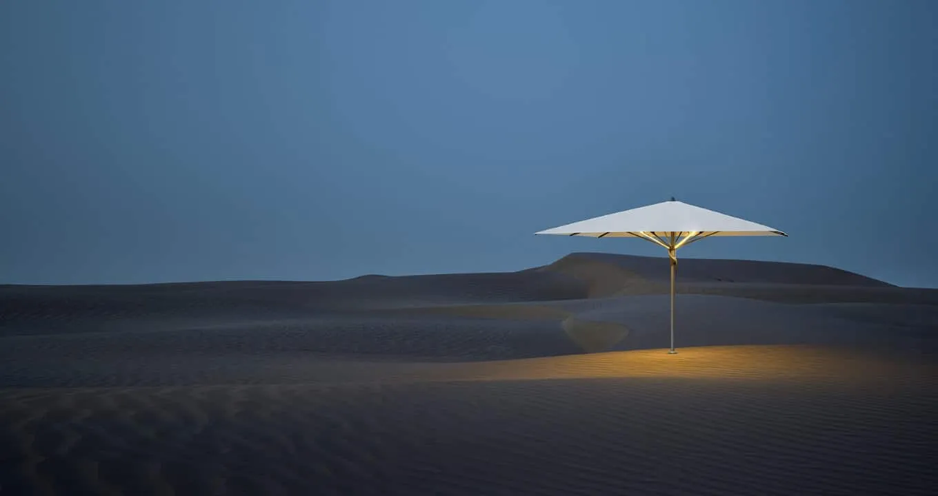 Fortello led lights umbrella