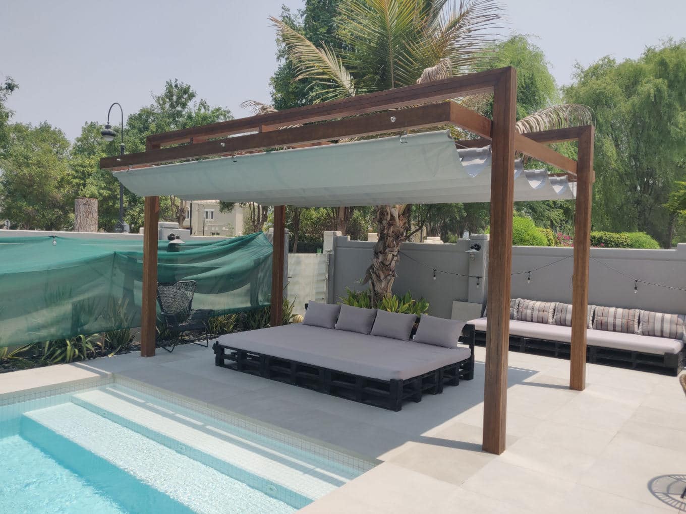 Retractable Shade Sails